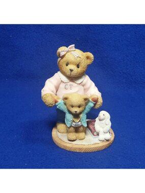 Cherished Teddies Delia You're The Beary Best Babysitter Figurine Enesco 476536